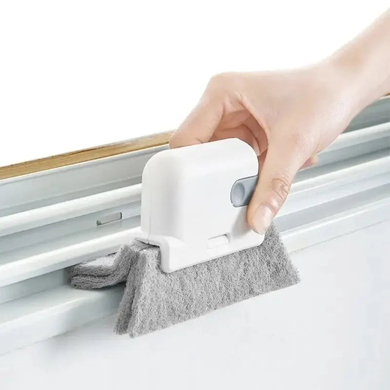 Window Groove Cleaning Brush Windowsill Crevice Cleaner Tool