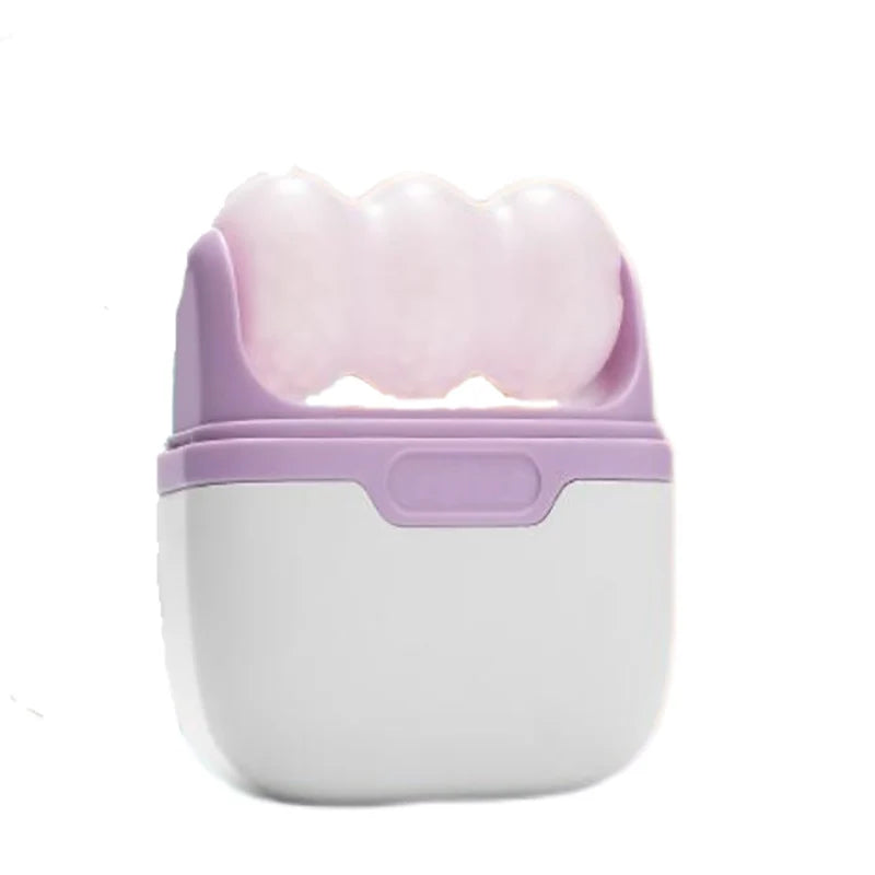 Double Head Facial Ice Roller Resin Face Head Massage Tool