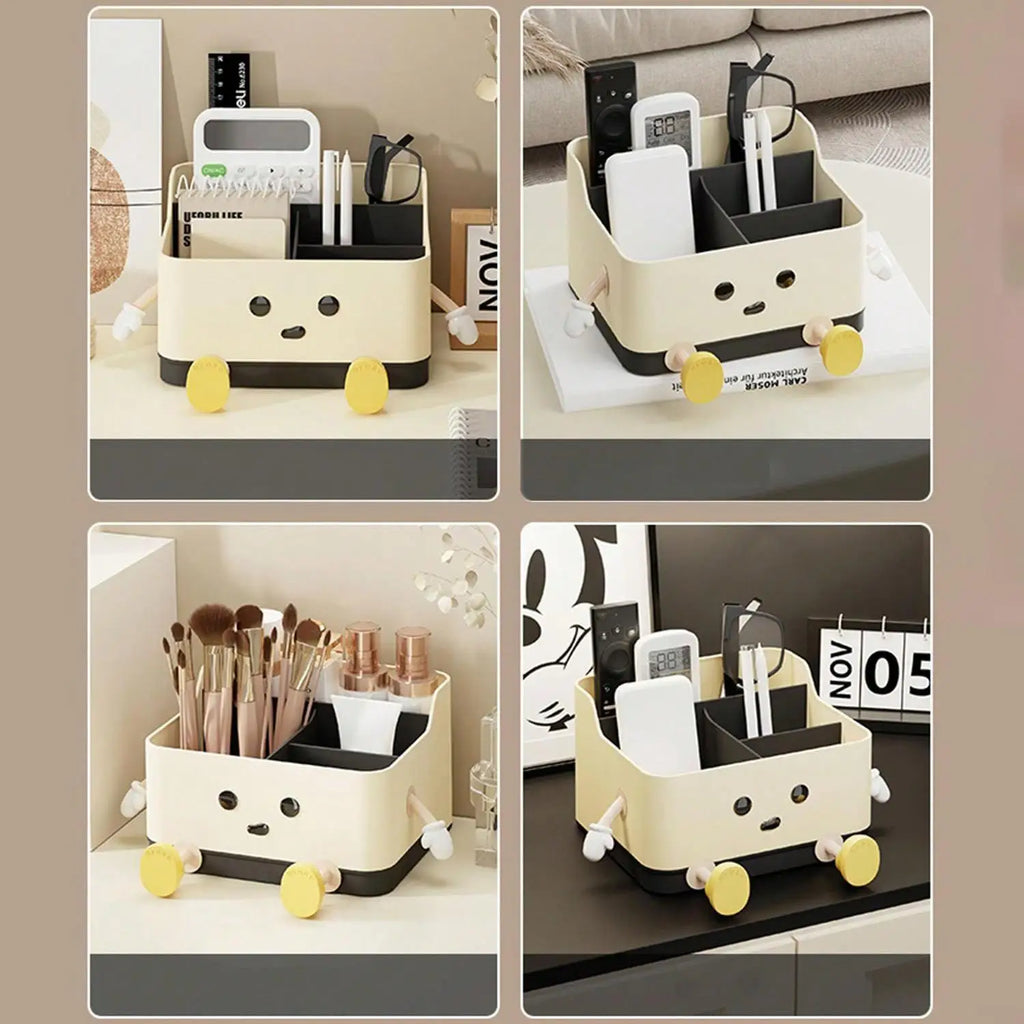 Multifunctional Desktop Storage Box Cosmetic Organizer Display Shelf