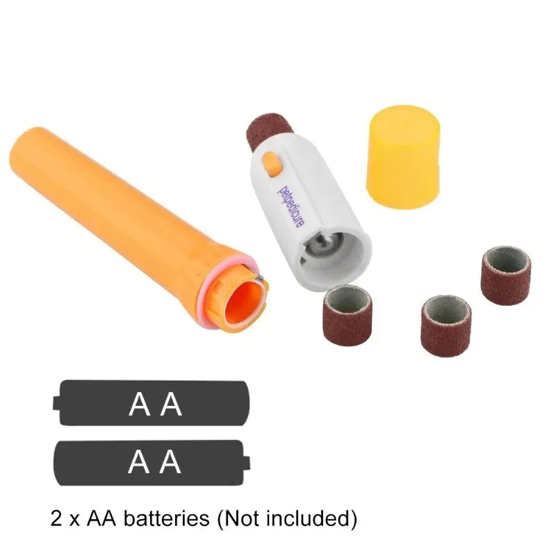Electric Pet Nail Grinder Trimmer Dog Cat Grooming Tool