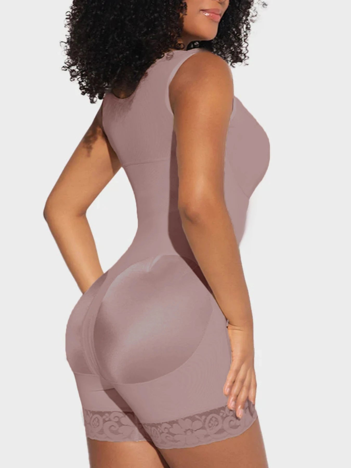 Womens Waist Cincher Bodysuit Shapewear Tummy Control Butt Lifter