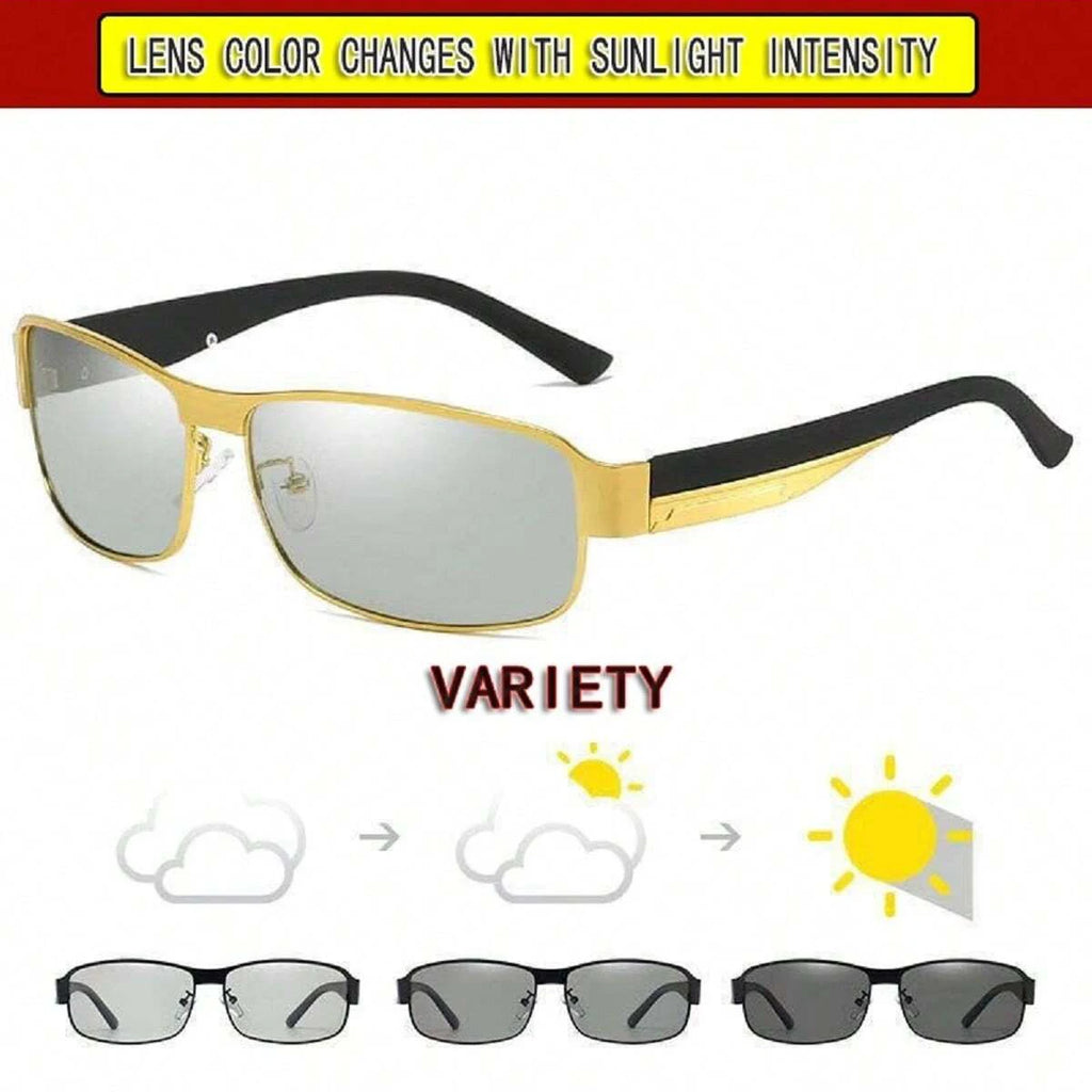 Polarized Anti UV Sunglasses for Men Driving Fishing Day Night Vision