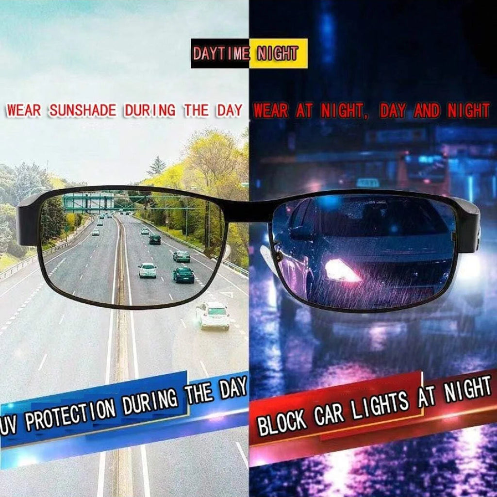 Polarized Anti UV Sunglasses for Men Driving Fishing Day Night Vision