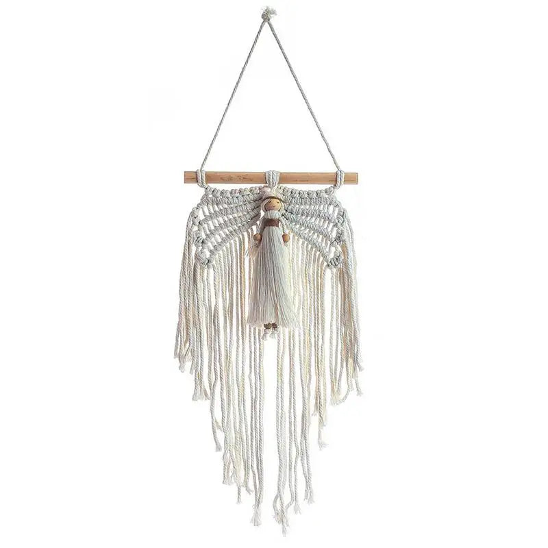 Bohemian Macrame Woven Wall Hanging Geometric Tapestry Home Decor