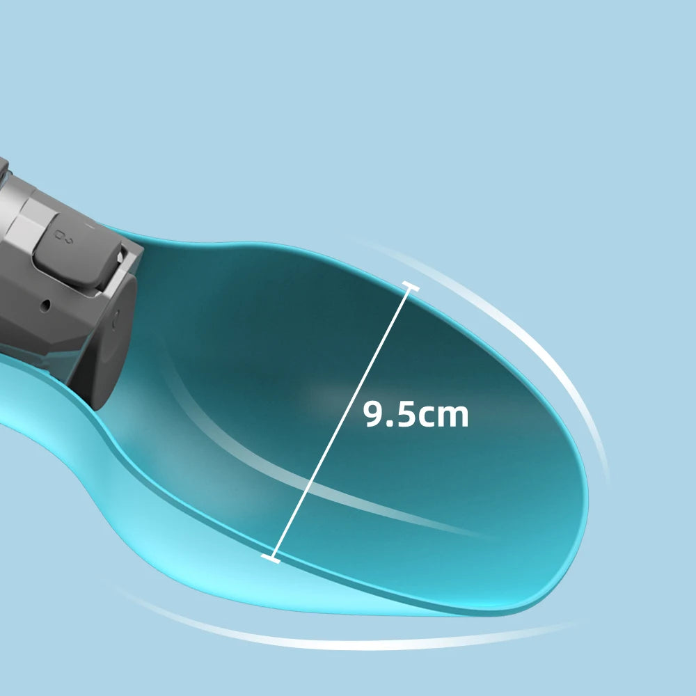 800ml Portable Dog Water Bottle Travel Drinking Bowl for Pets