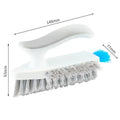 4 in 1 Floor Cleaning Brush Tile Grout Bathroom Scrub Tool