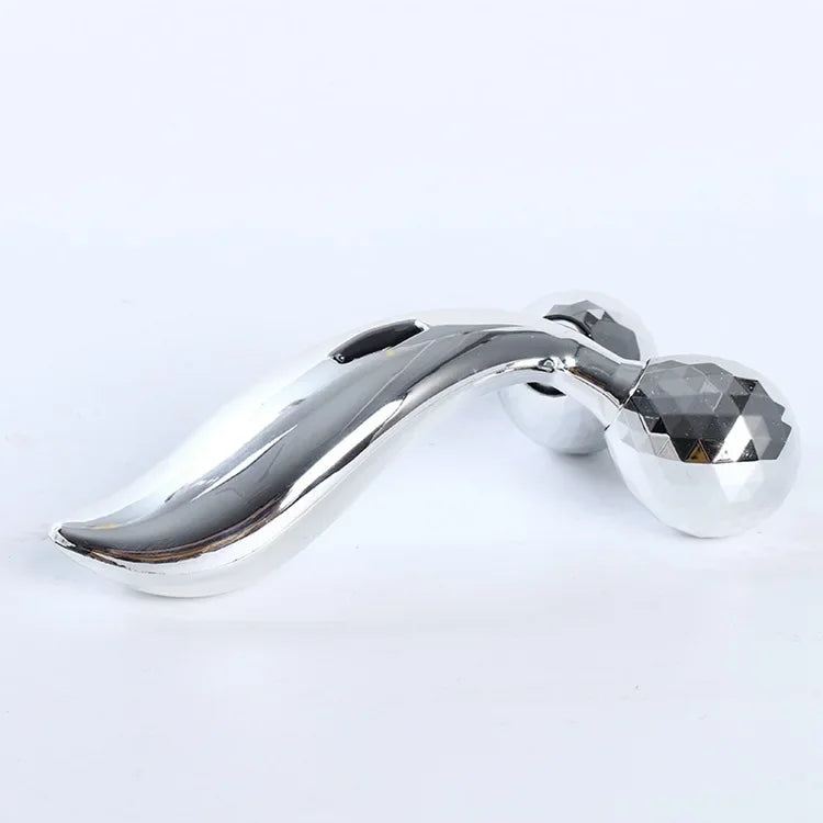 3D Dual Wheel Face Body Massager Roller Lifting Beauty Tool