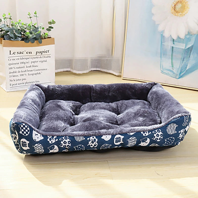 Winter Dog Sofa Bed Mat Soft Pet Cushion for Dogs and Cats