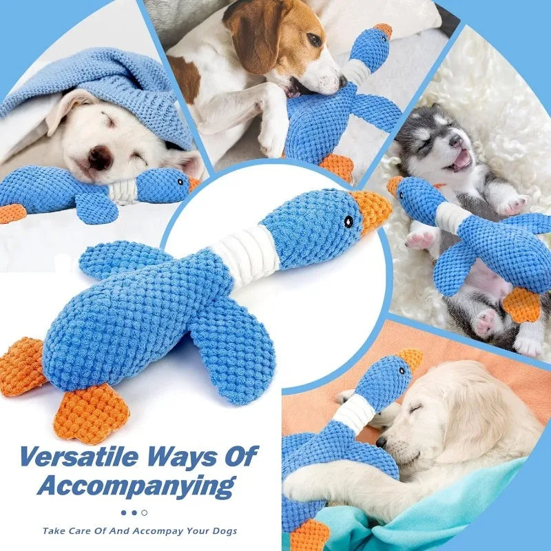 Indestructible Squeaky Chew Toy for Cats and Dogs