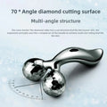 3D Dual Wheel Face Body Massager Roller Lifting Beauty Tool