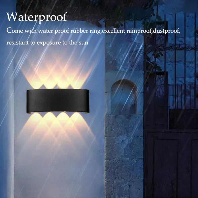 Modern LED Wall Light Up Down Lamp 2W to 10W Indoor Outdoor
