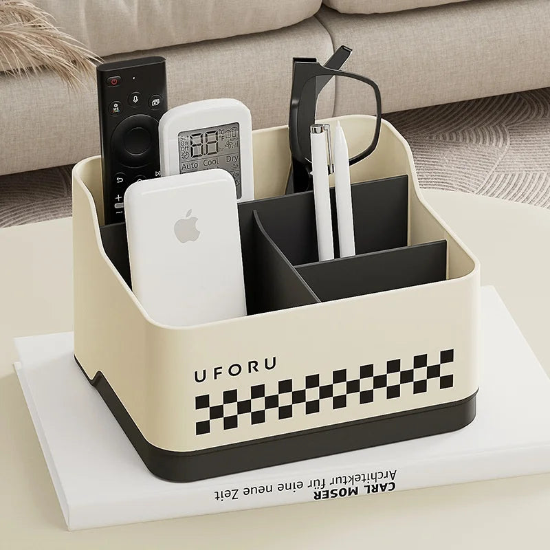 Desktop Storage Box Remote Control Organizer Stationery Holder