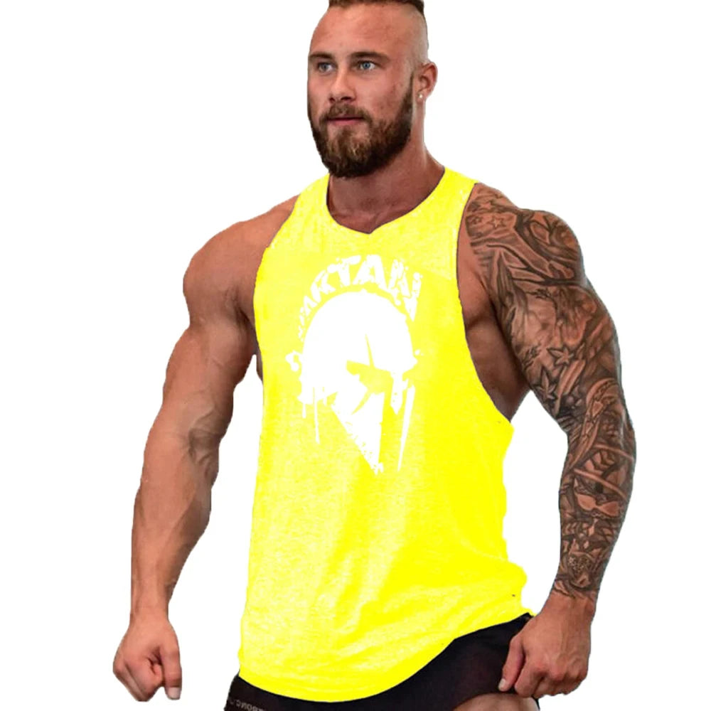 Mens Stringer Gym Tank Top Sleeveless Workout Fitness Shirt