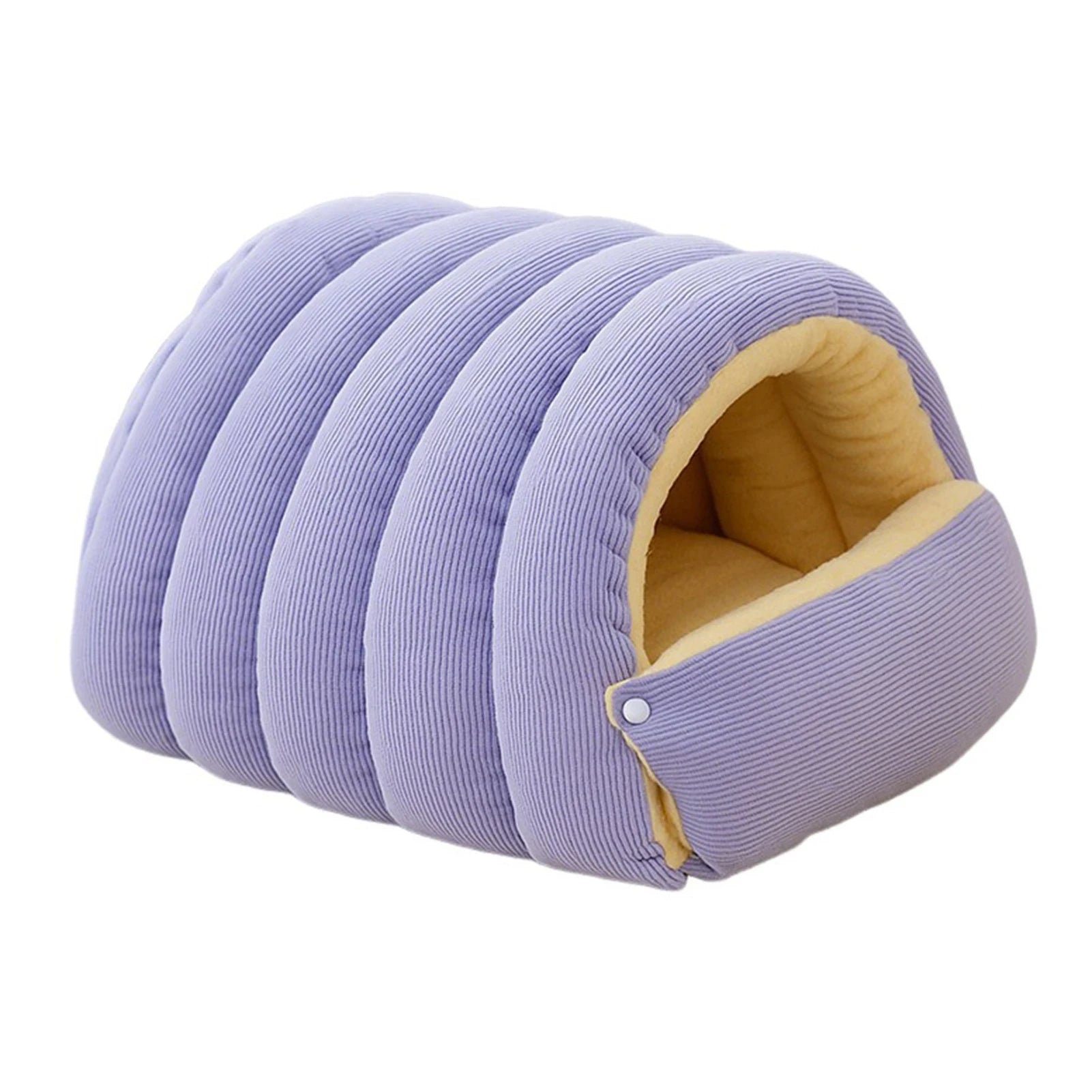 Removable Pet Cave Bed Plush Warm Tent Bed for Dogs and Cats