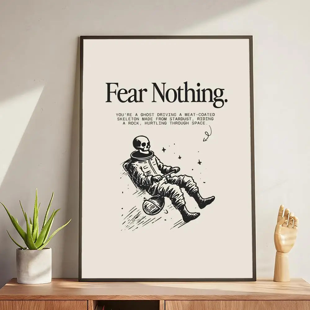 Inspirational Quotes Wall Art Poster Home Office Restaurant Decor