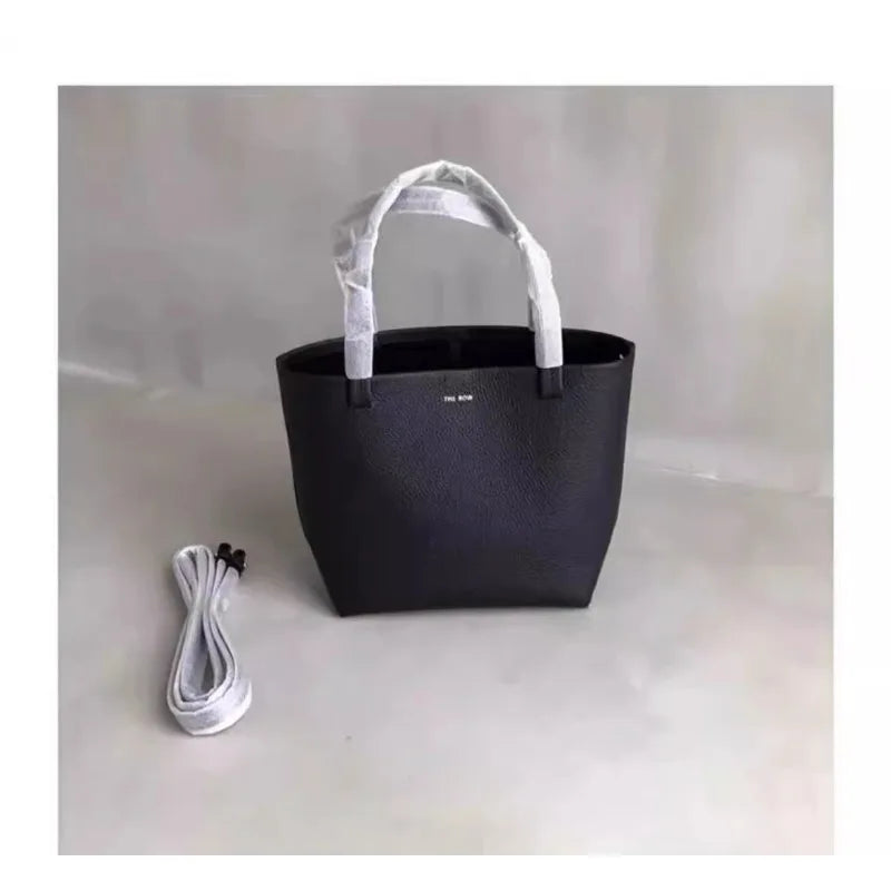Designer Leather Womens Small Tote Shoulder Crossbody Handbag