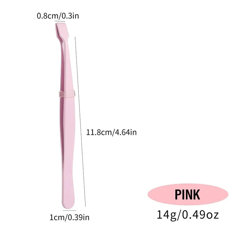 Professional Eyelash Extension Tweezers Precision Stainless Steel Tool