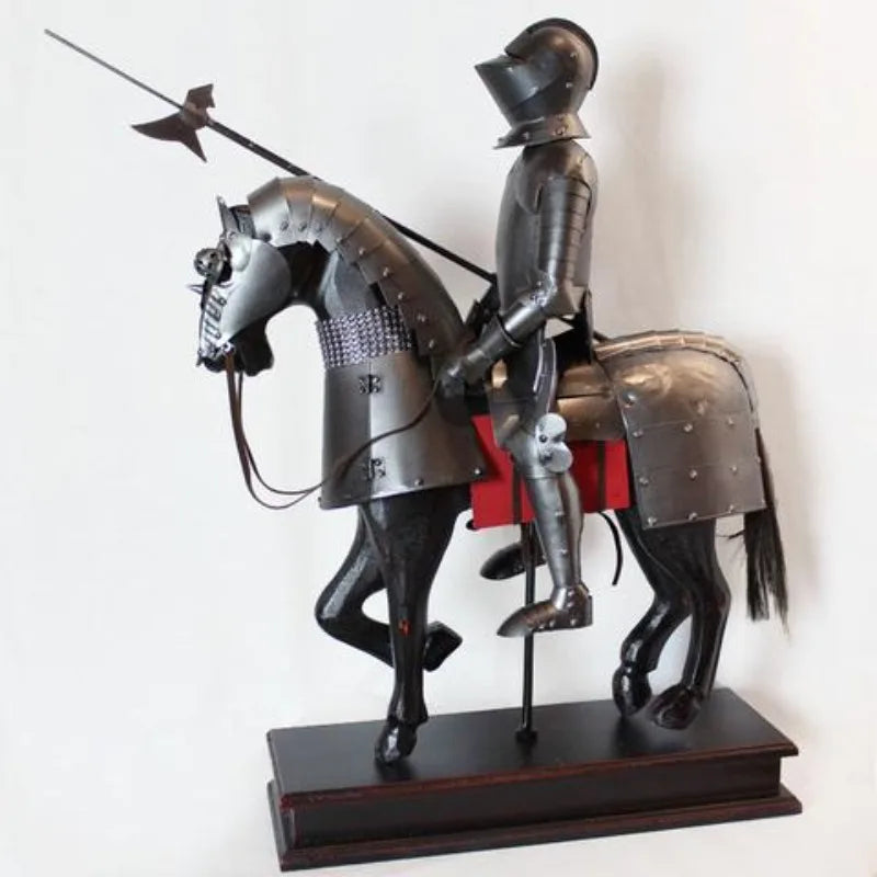 Vintage Medieval Knight Armor Figurine Home Decor Gift