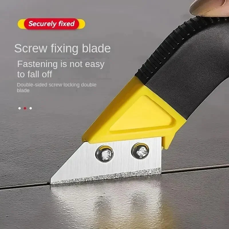 Ceramic Tile Cleaning Knife Grout Scraper Tool for Dirt Removal