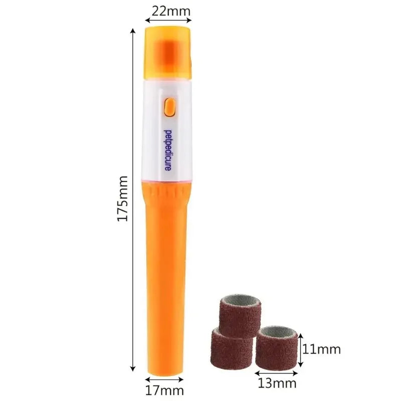 Electric Pet Nail Grinder Trimmer Dog Cat Grooming Tool