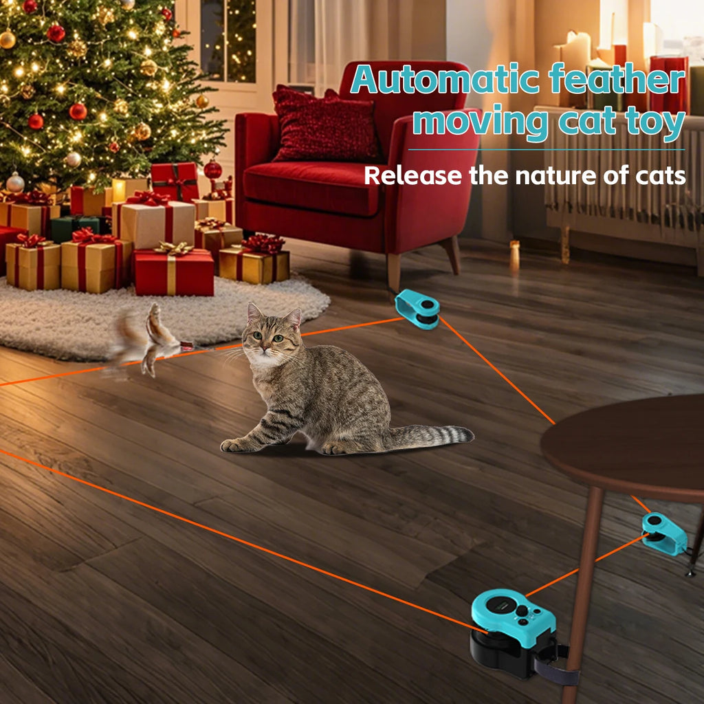 Interactive Cat Toy Wheel Exerciser Indoor Cat Treadmill Toy