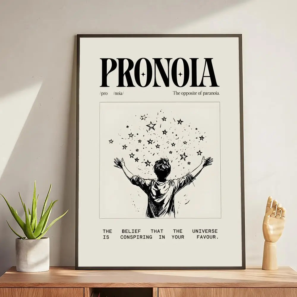 Inspirational Quotes Wall Art Poster Home Office Restaurant Decor