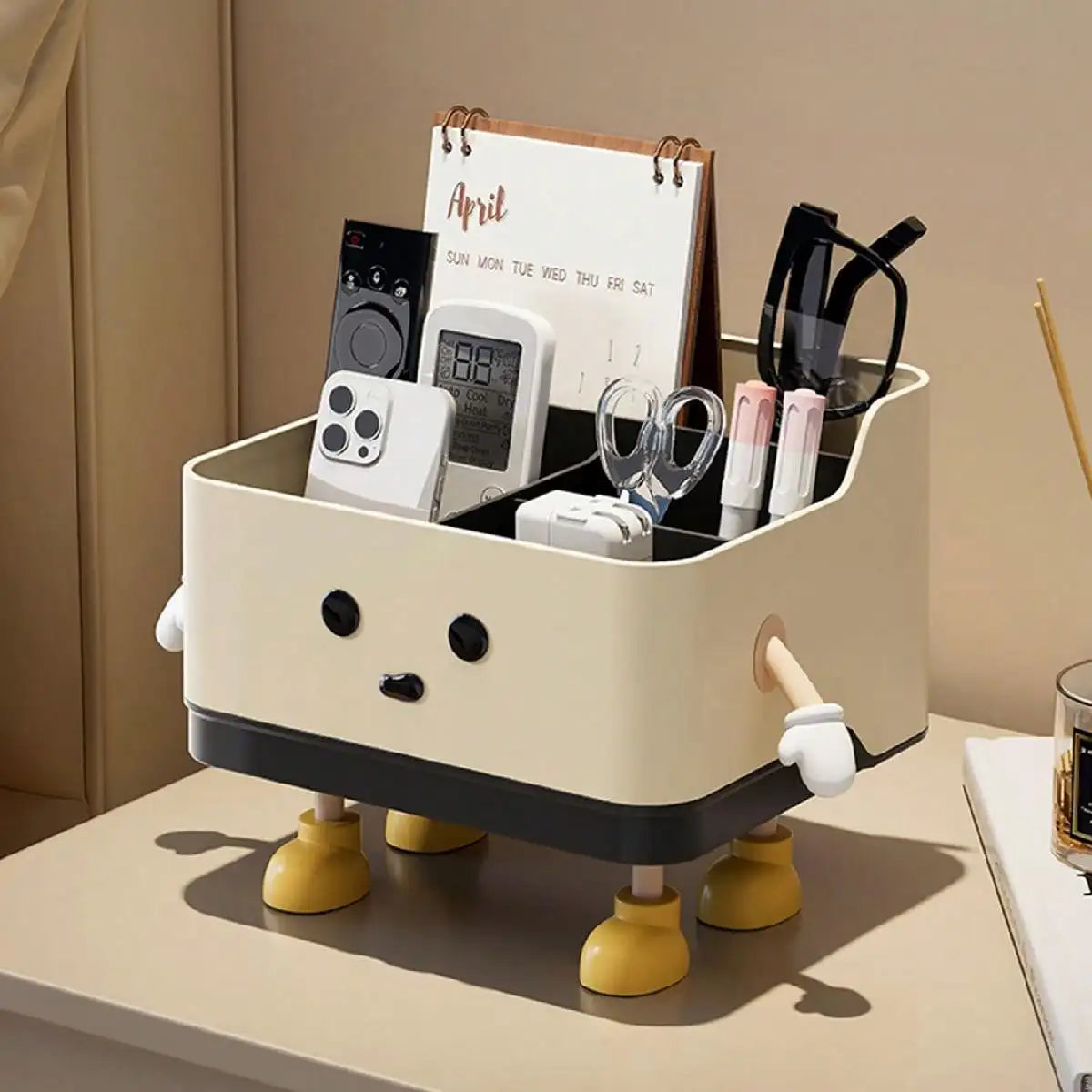 Multifunctional Desktop Storage Box Cosmetic Organizer Display Shelf