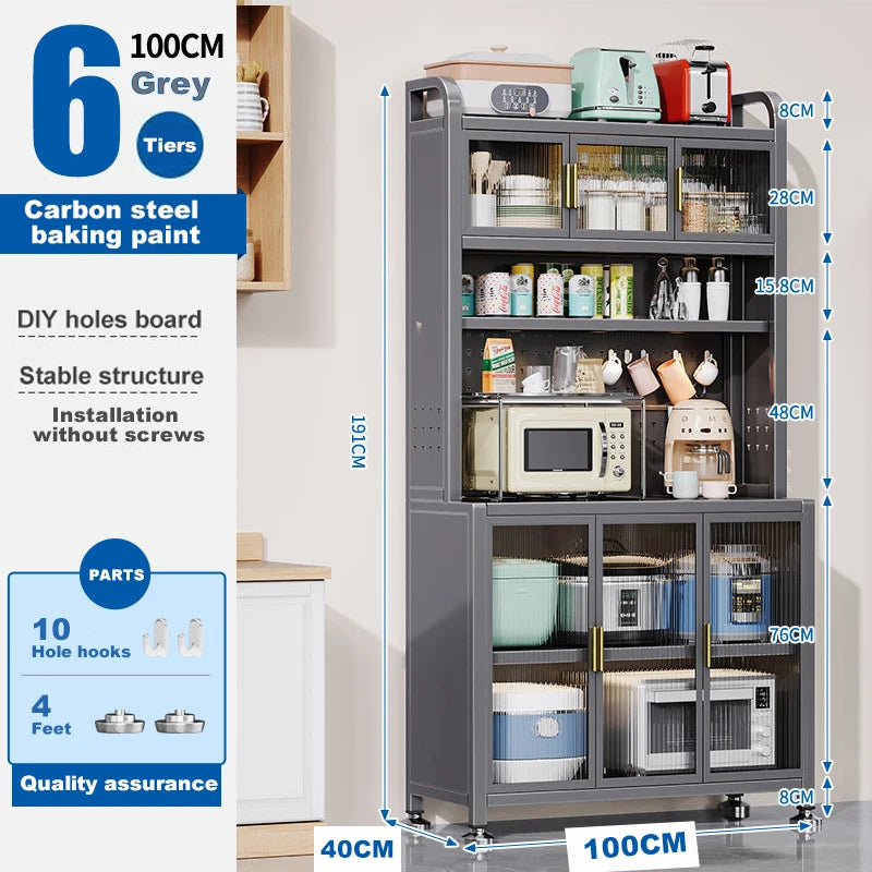 Countertop Organizer Kitchen Pantry Storage Shelf for Home Office