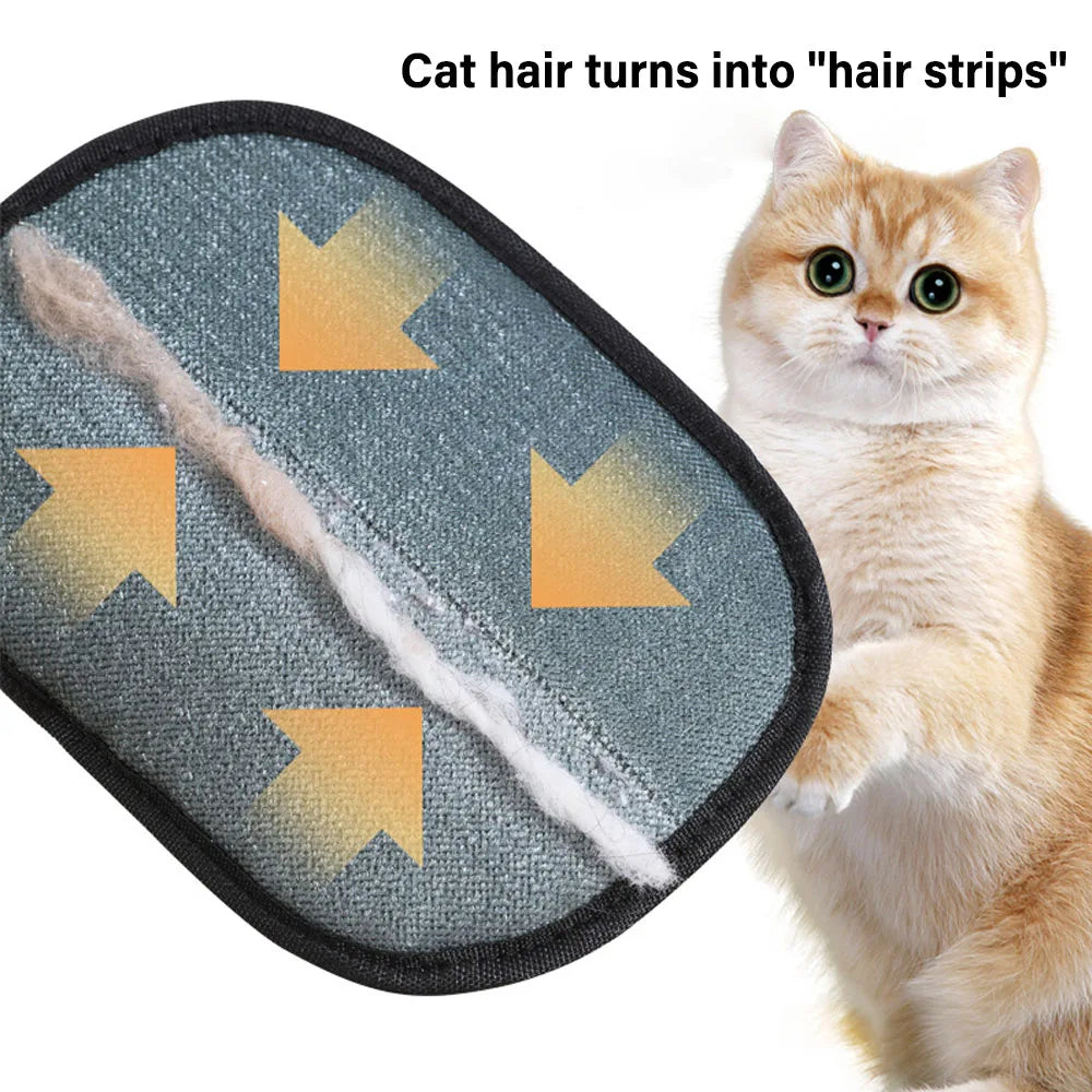 Pet Grooming Gloves Dog Cat Hair Remover Brush for Furniture