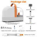 Pet Grooming Kit Dog Cat Hair Brush Nail Clipper Grinder Set