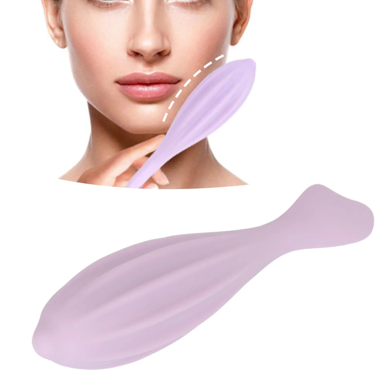 Silicone Face Roller Facial Eye Massage Skin Care Tool