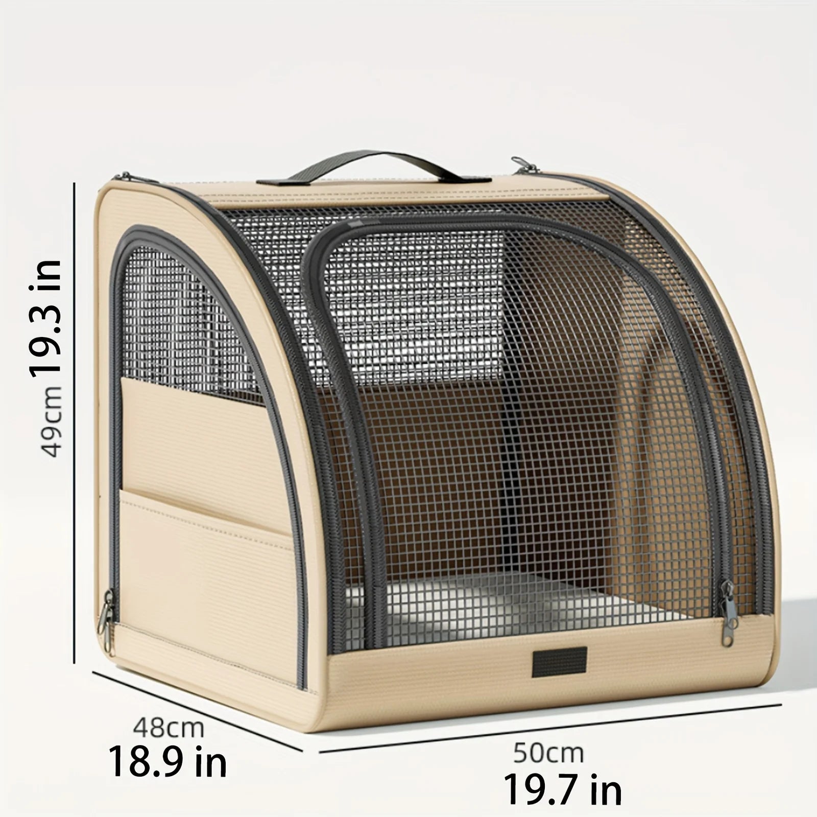 Portable Pet Car Bed Travel Seat for Dogs and Cats
