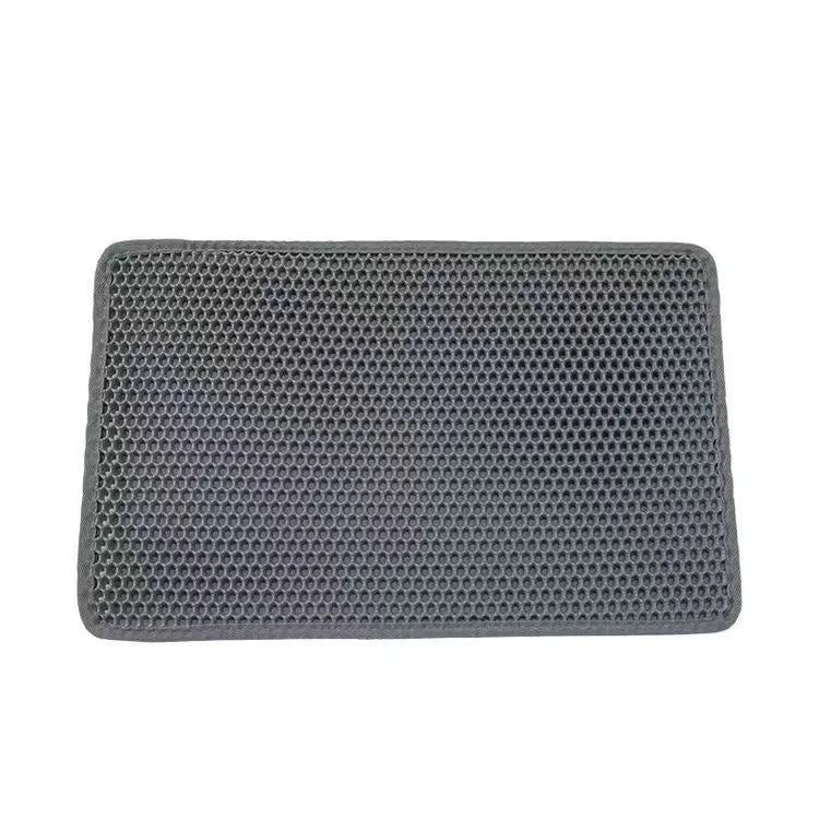 Double Layer Cat Litter Mat Waterproof Non Slip Washable Pad
