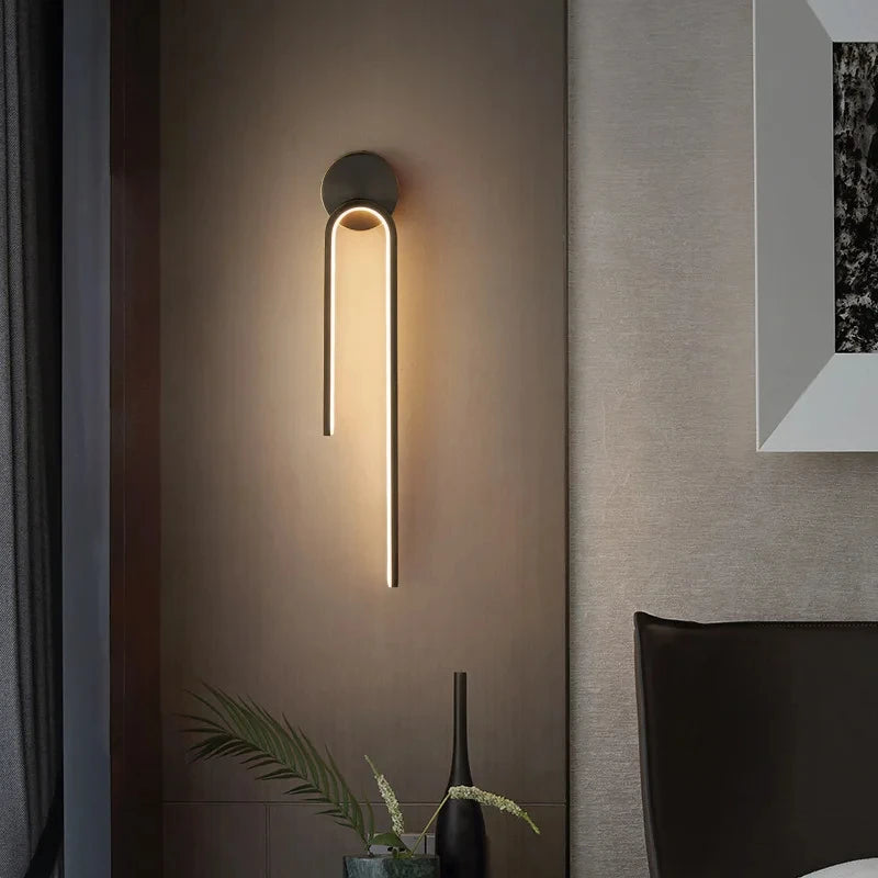 Modern LED Wall Sconce Indoor Light for Living Room Bedroom Bedside