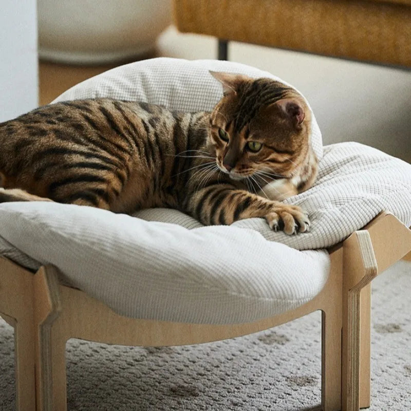 Petal Cat Bed Nest Soft Sleeping Cushion for Cats and Small Dogs