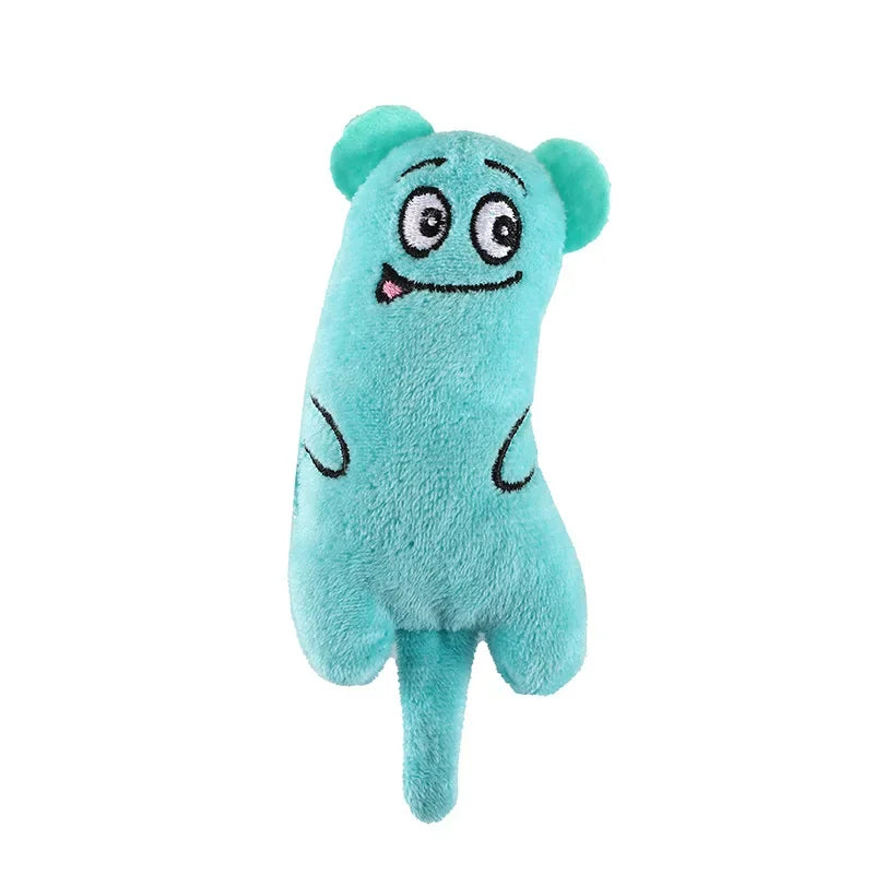 Cute Interactive Plush Cat Toy Catnip Chew Toy for Kittens