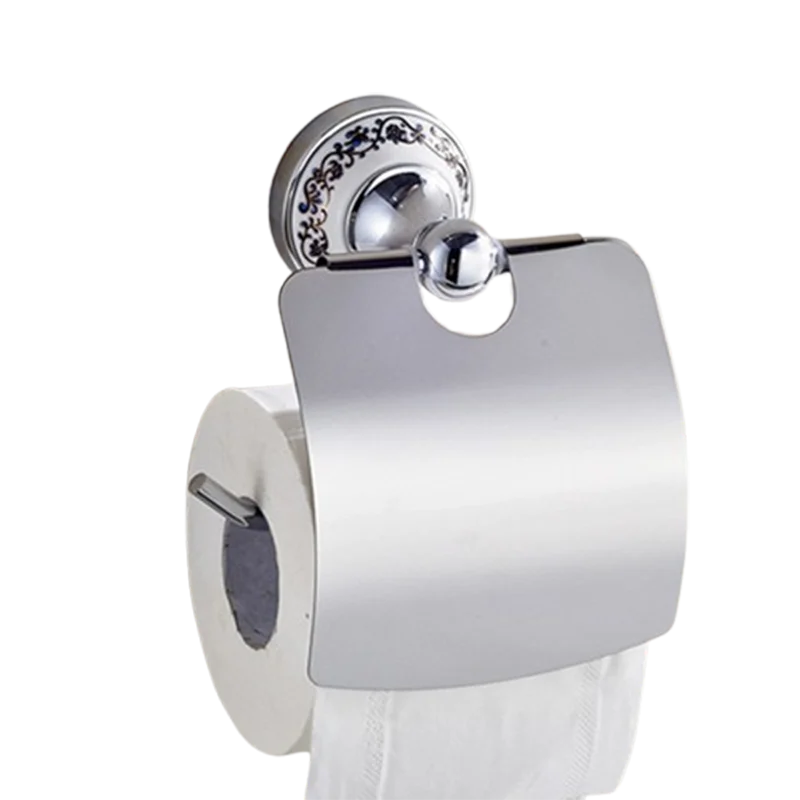 Stainless Steel Ceramic Bathroom Accessory Set Towel Bar Holder Hooks