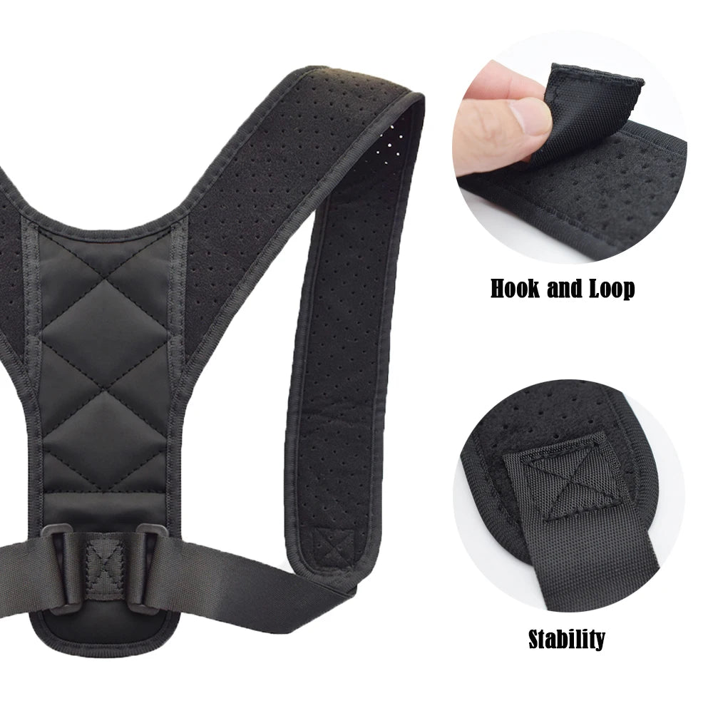Back Posture Corrector Belt Shoulder Support Brace for Men and Women
