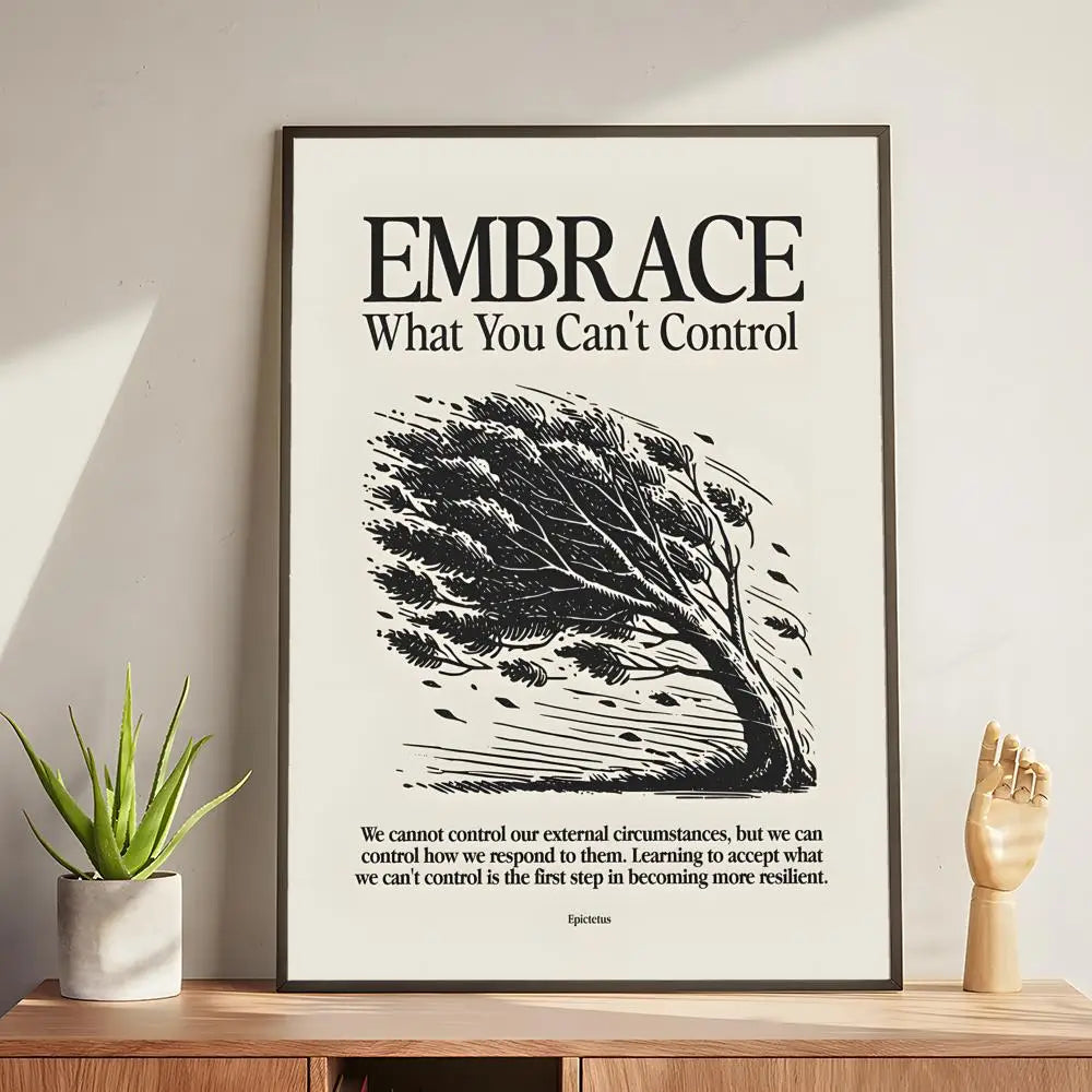 Inspirational Quotes Wall Art Poster Home Office Restaurant Decor