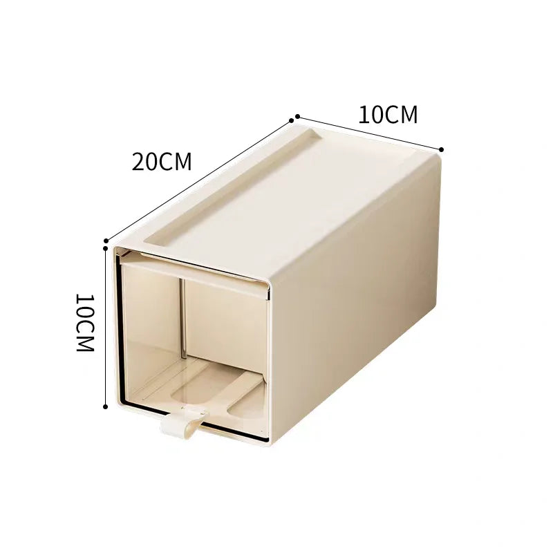 Desktop Storage Box with Drawers Collectibles Display Organizer