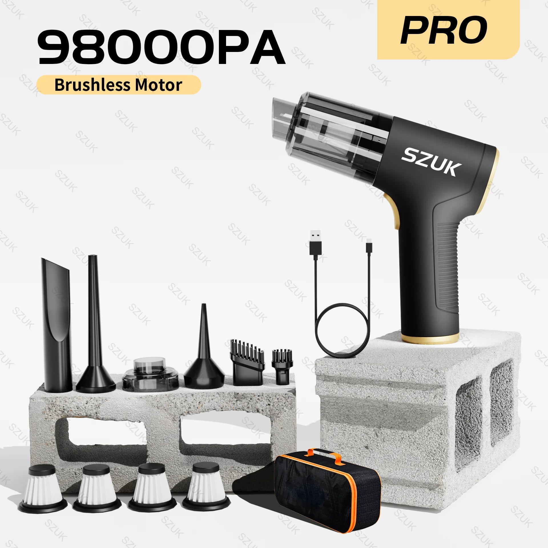 Powerful Handheld Vacuum Cleaner – Wireless, Portable & Efficient