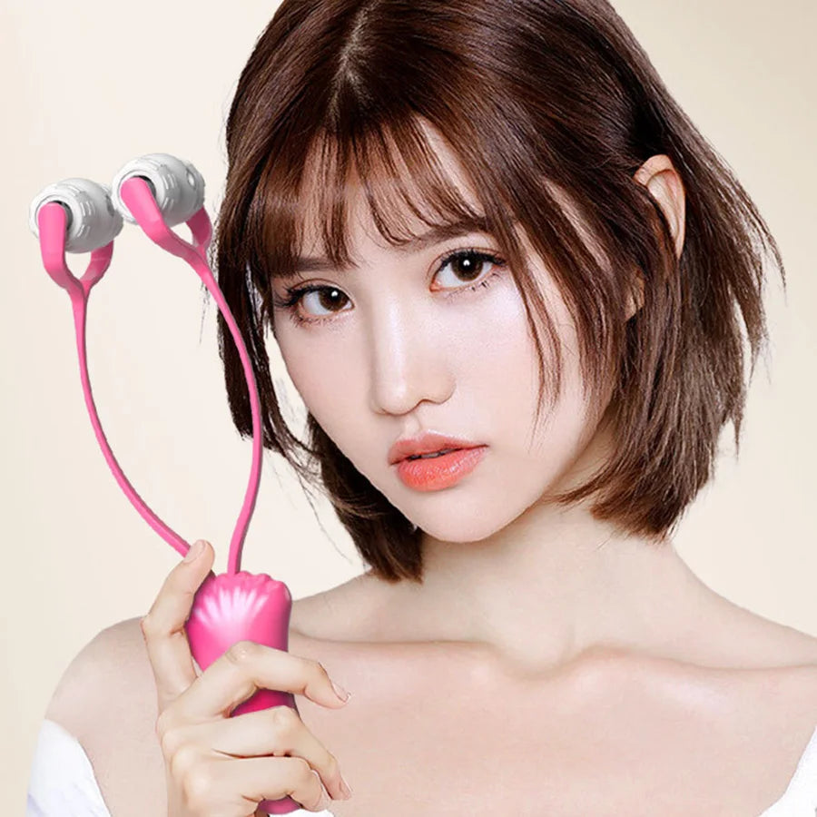 360° Y Shape Face Roller Jawline Lifting Facial Massager Tool