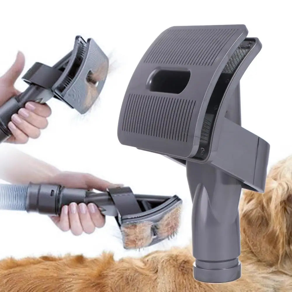 Pet Hair Vacuum Groomer Dog Cat Brush Cleaning Grooming Tool