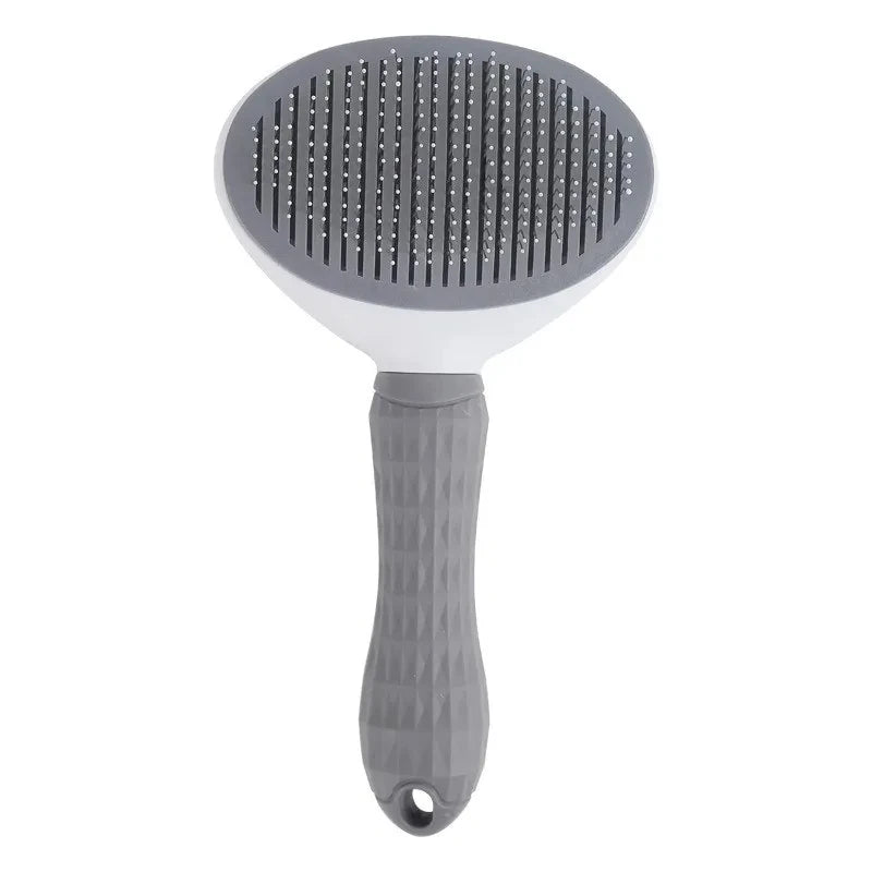 Self Cleaning Pet Grooming Brush Dog Cat Hair Remover Comb