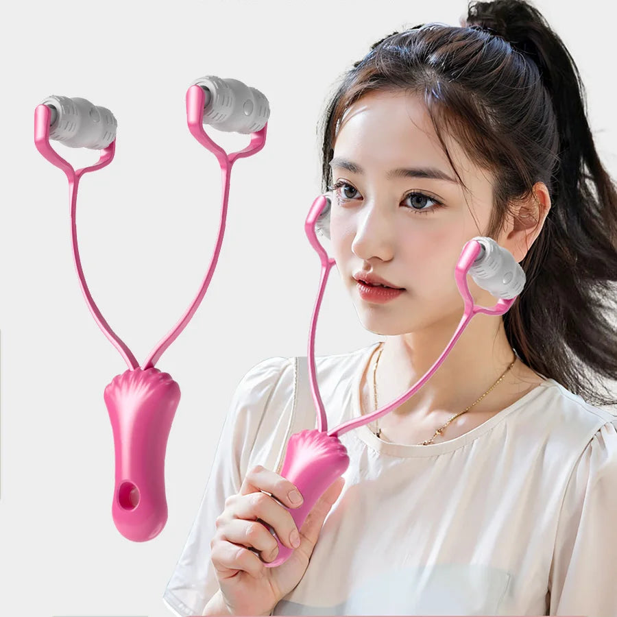 360° Y Shape Face Roller Jawline Lifting Facial Massager Tool