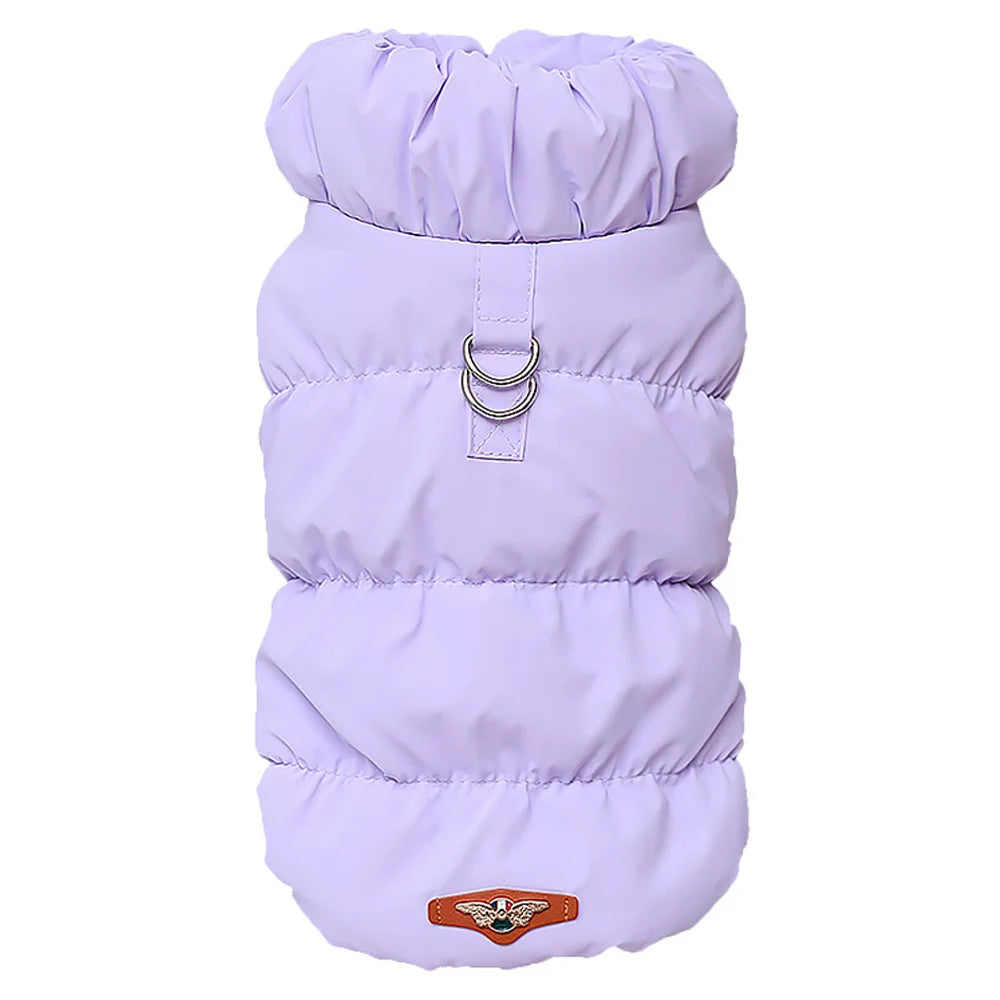 Warm Padded Dog Winter Coat Jacket for Small and Medium Dogs