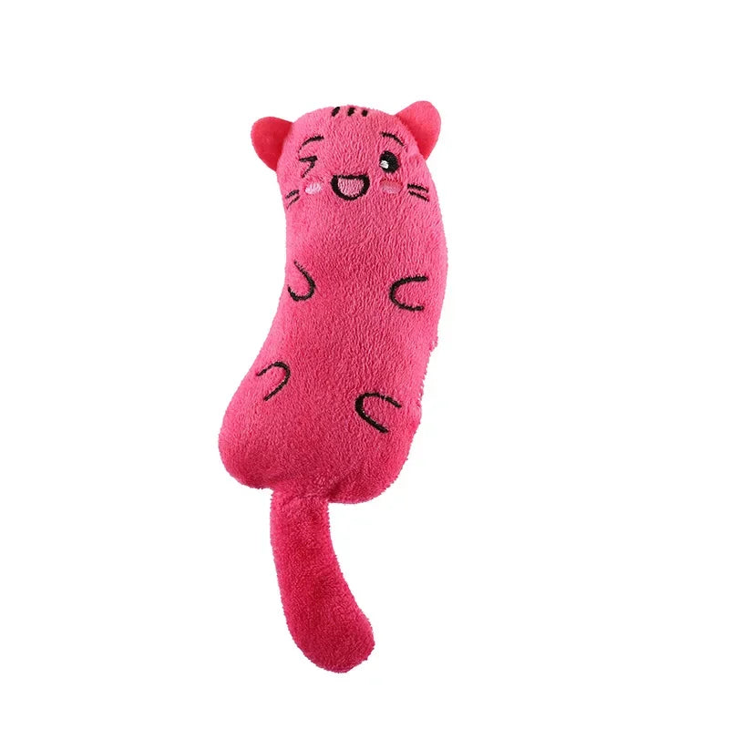Cute Interactive Plush Cat Toy Catnip Chew Toy for Kittens