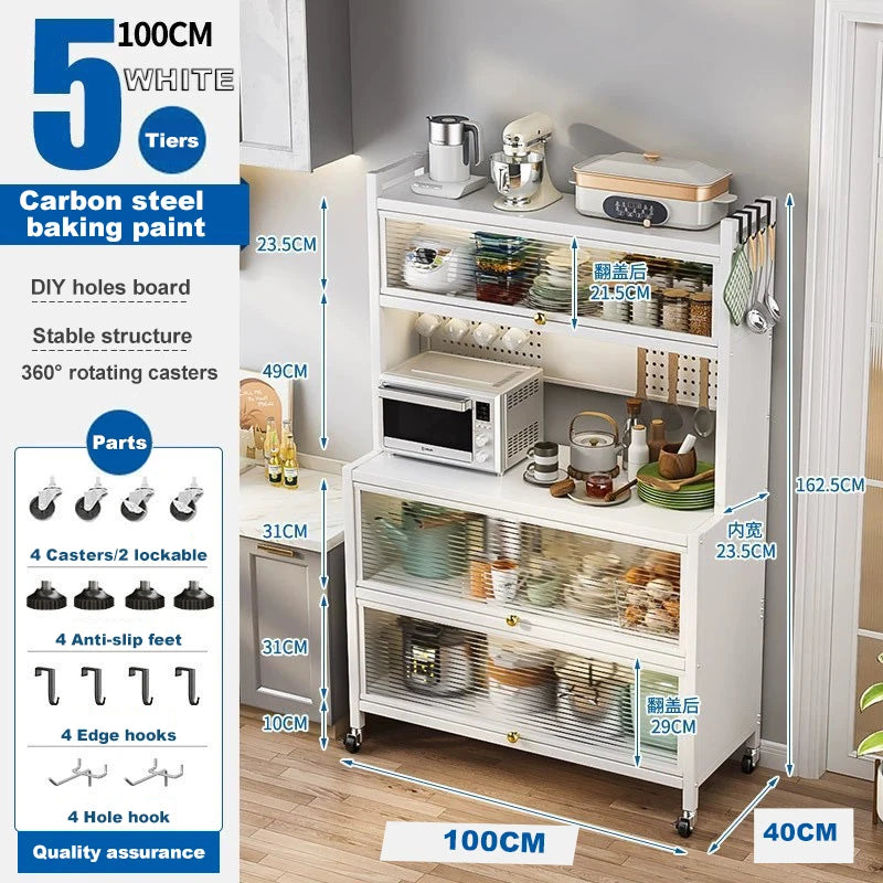 Countertop Organizer Kitchen Pantry Storage Shelf for Home Office