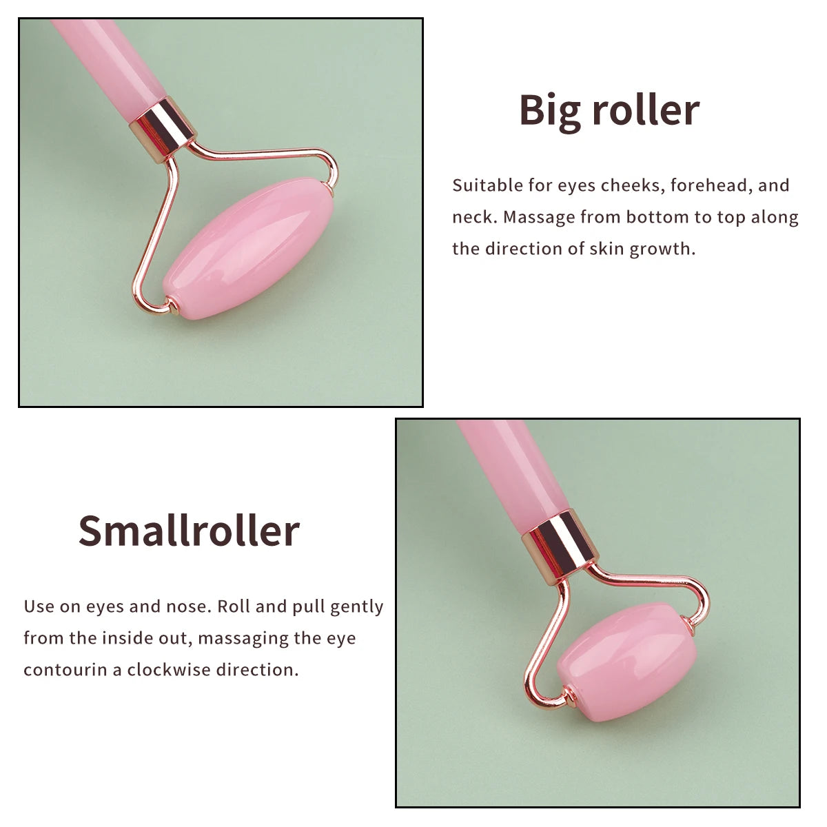 Face Roller Gua Sha Facial Massage Skin Care Tool