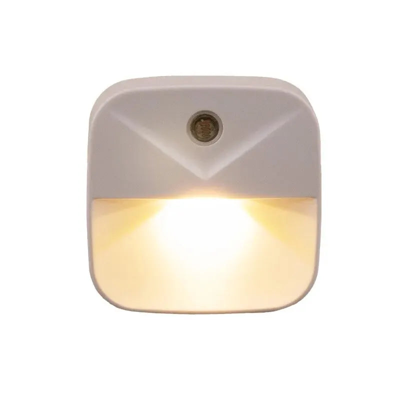LED Smart Sensor Night Light EU Plug Wall Lamp for Hallway